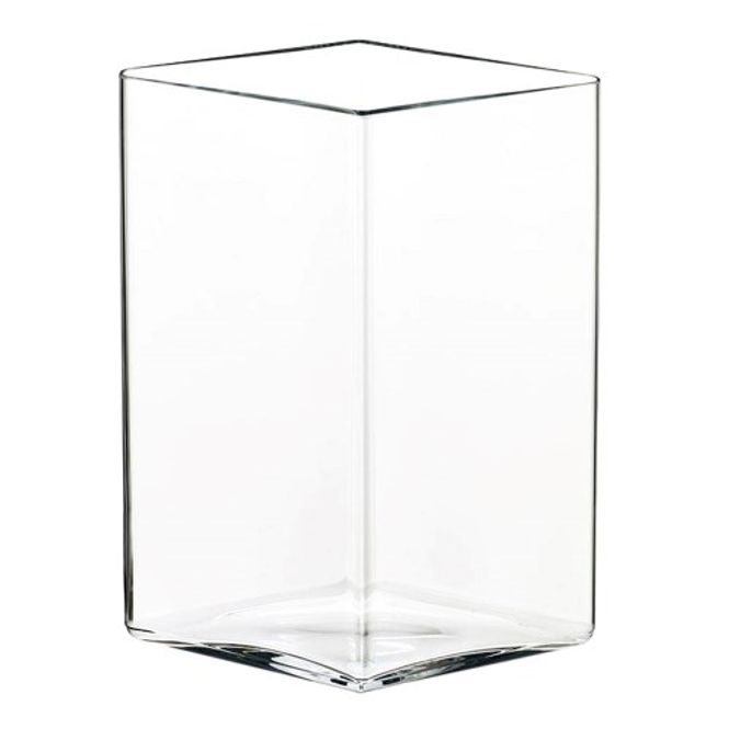 Hovedbilde Ruutu vase klar H:27cm