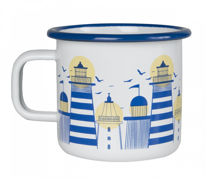 Main Image Fyrlykt emaljert krus