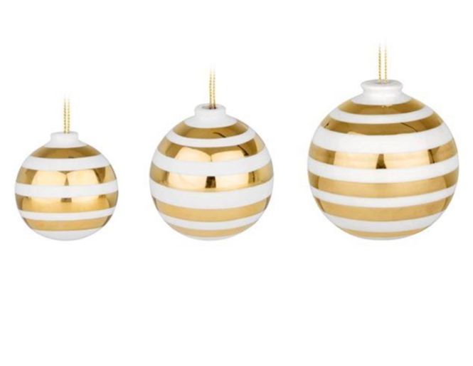 Hovedbilde Omaggio julekuler gull