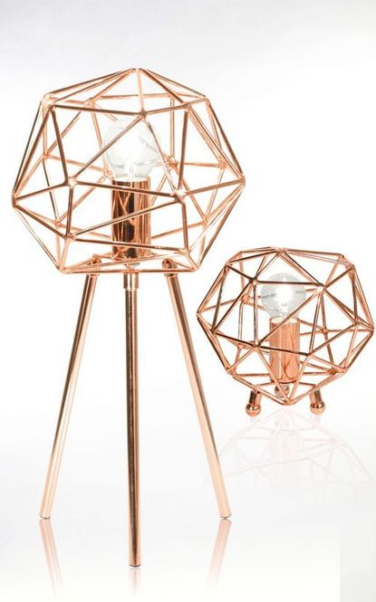 Hovedbilde Diamond bordlampe kobber