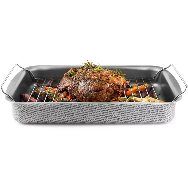 Eva Trio Langpanne med rist 35x25 cm