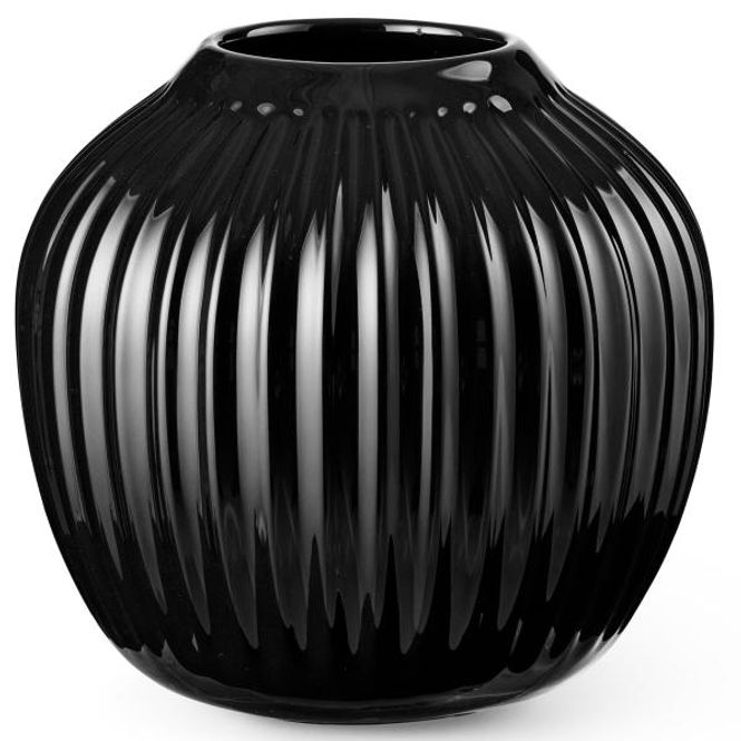 Hovedbilde Hammershøi Vase H13 cm sort