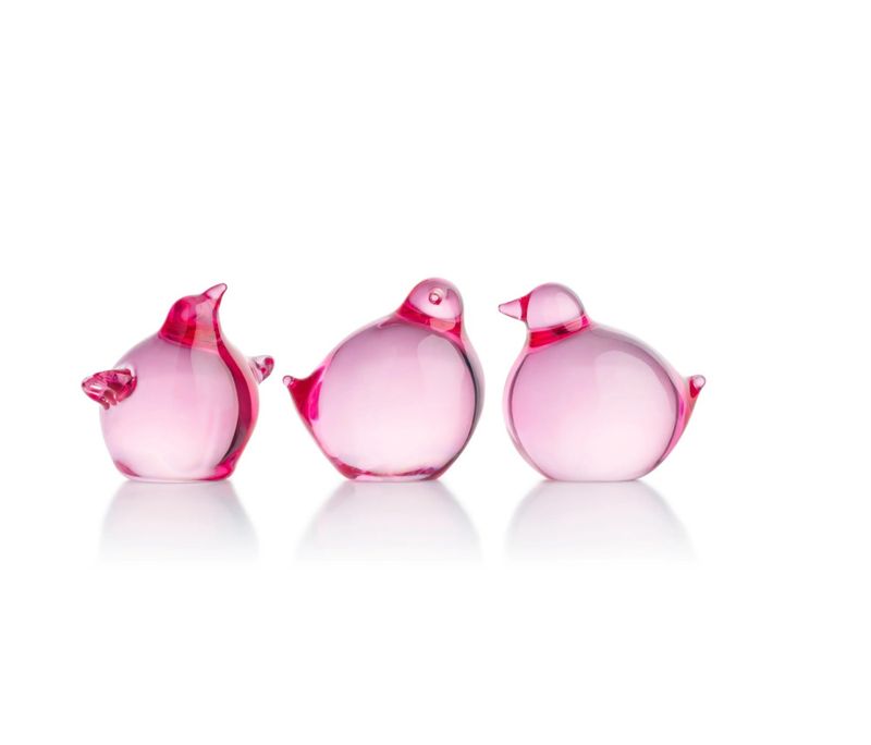Kyllinger 3-pk 4cm rosa