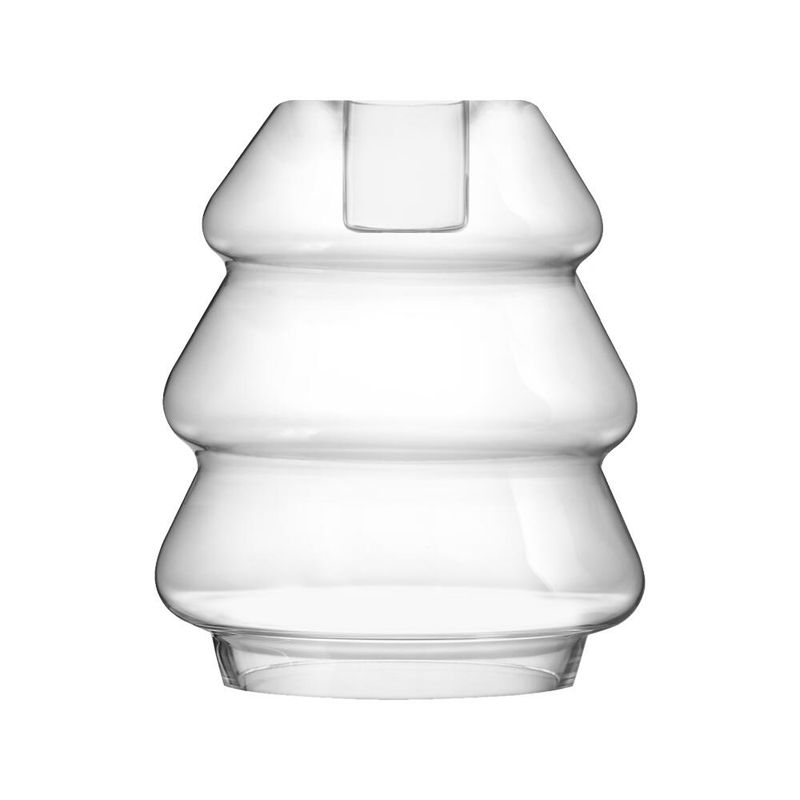 Glasstre Murrla telys 10.5cm
